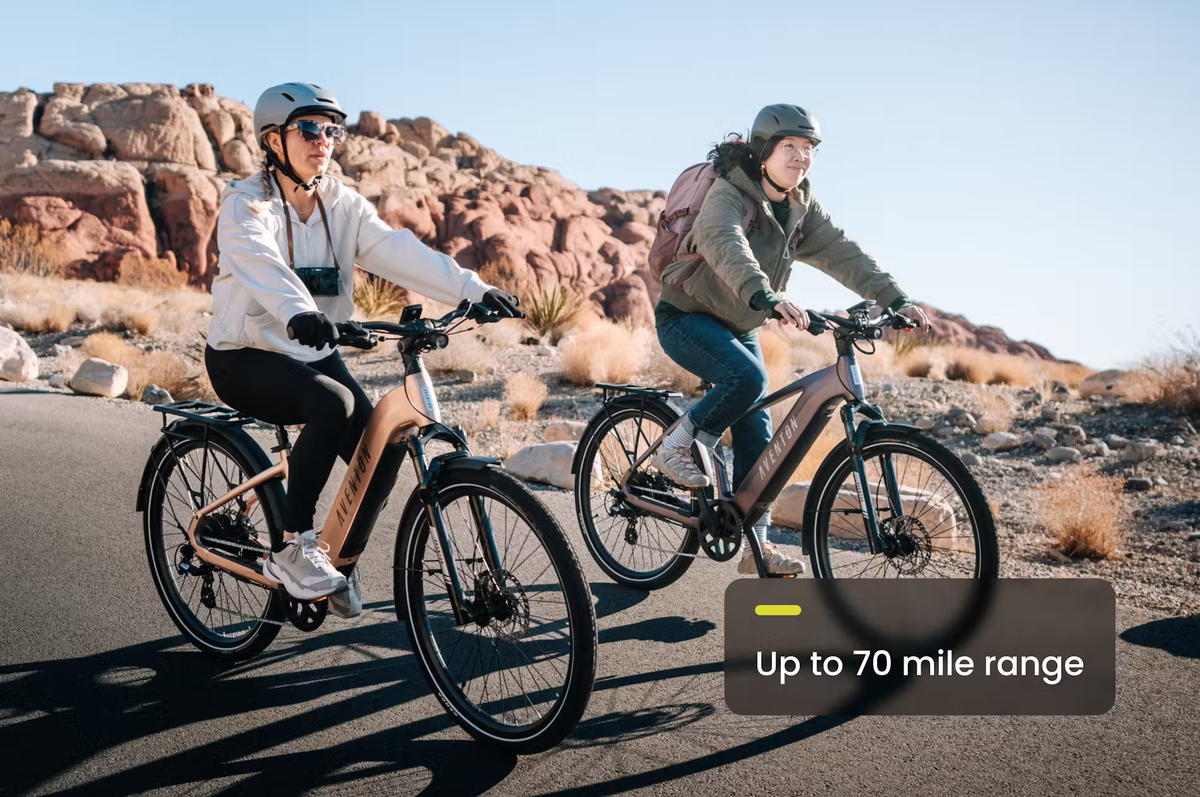 Aventon Level.3 E-Bike Step-Over