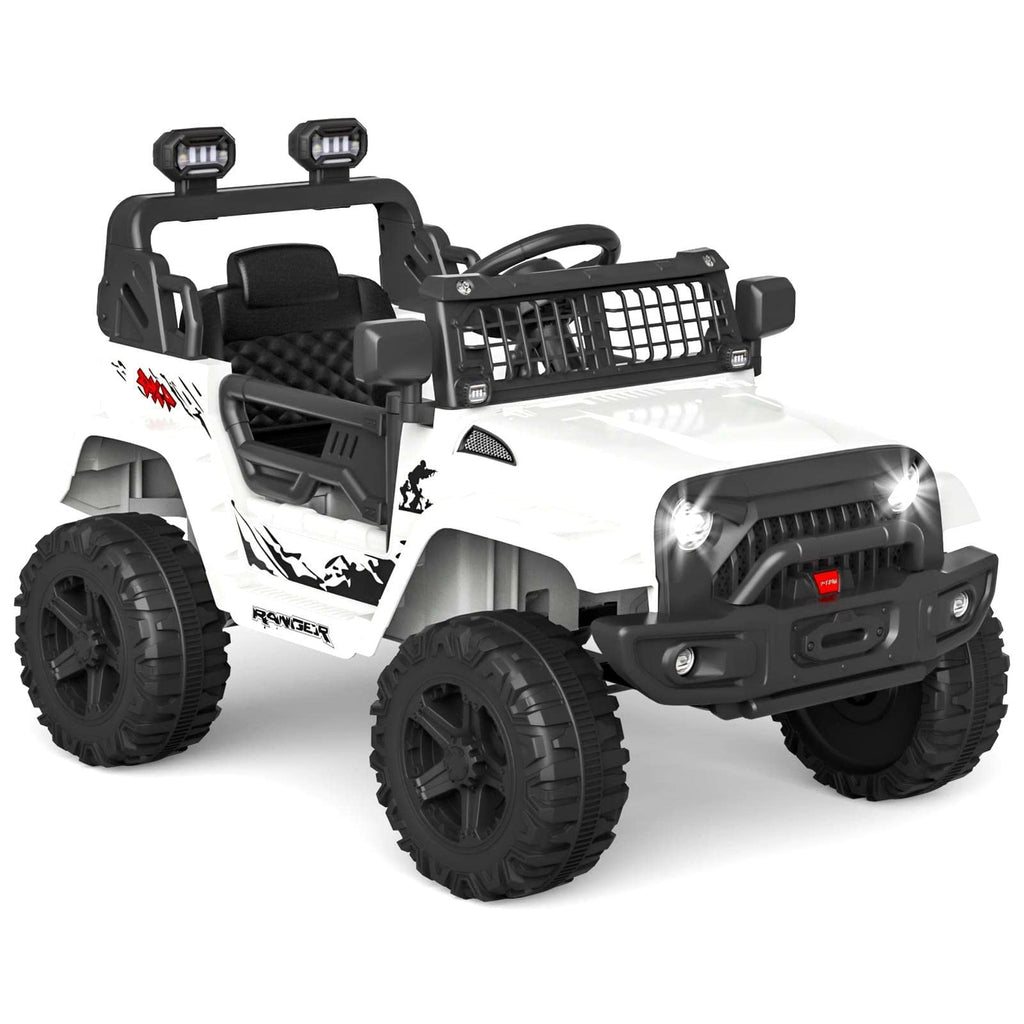 12V Kids Electric Ride-On Truck with Remote Control and Spring Suspension