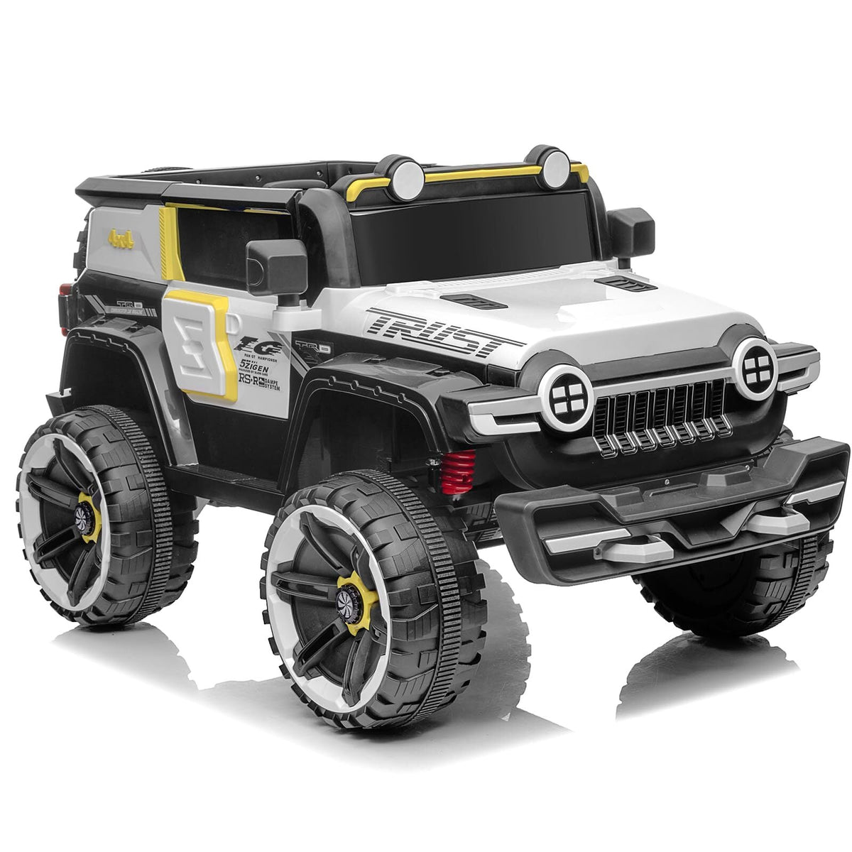 12V Electric Ride-On Truck Car for Kids Ages 3-8 with 7AH Battery