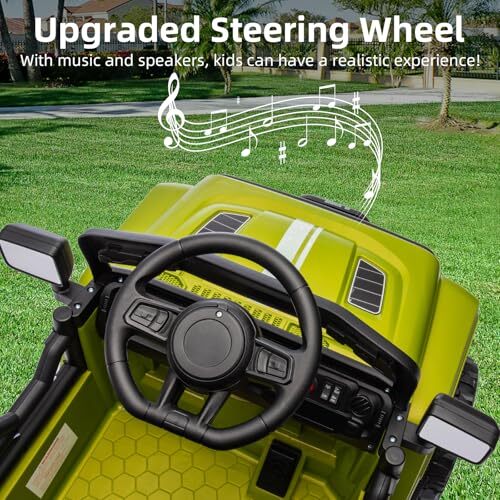 12V Battery-Powered Electric Ride-On Truck for Kids with Remote Control