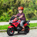 Electric Kids Motorcycle with Sound Effects, Lights, and Music – Red