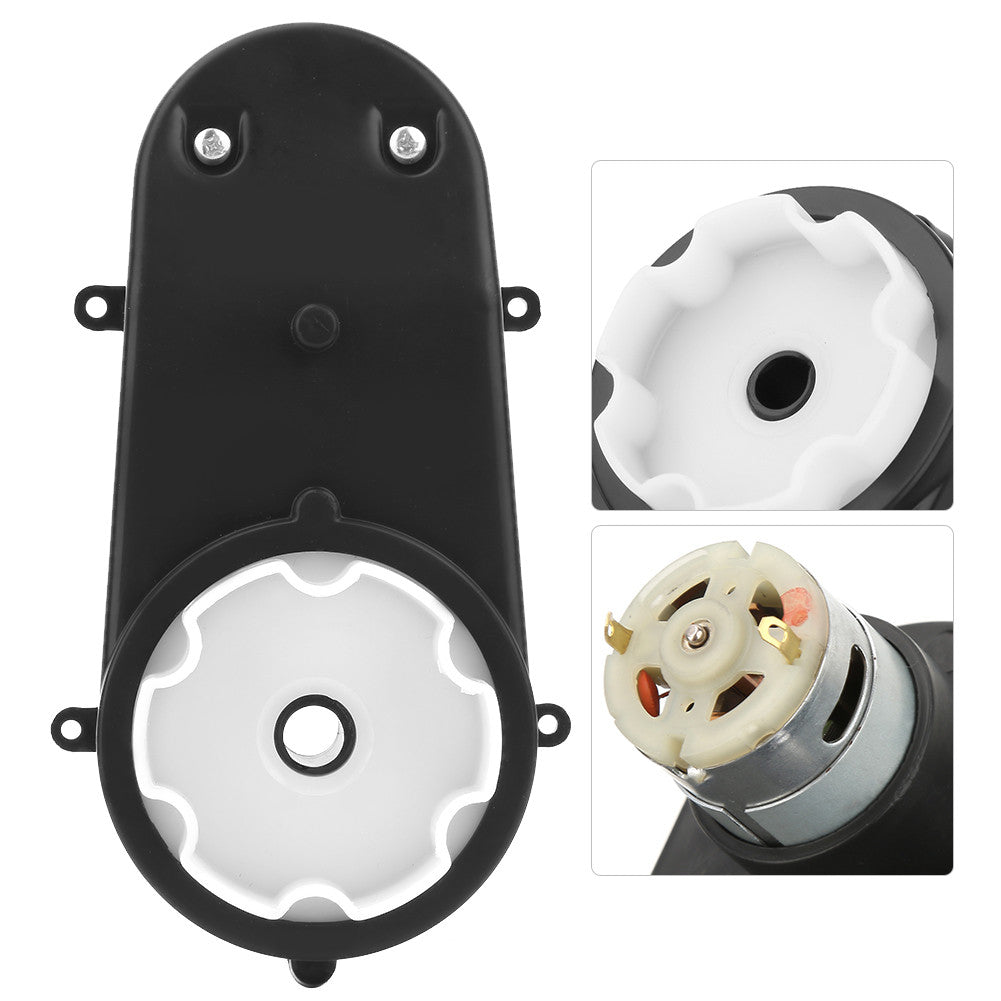 12V 5600RPM Electric Steering Gearbox Motor for Children's Toy Cars