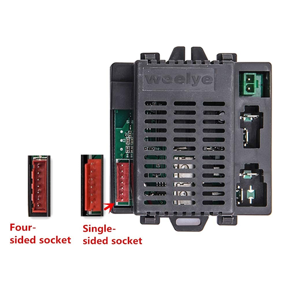 12V Bluetooth 2.4G Remote Control Receiver and Control Box Compatible with RX43 and RX23 Models